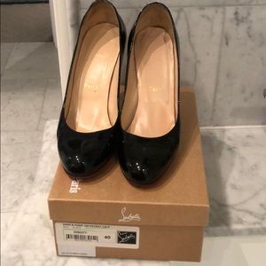 Christian Louboutin Simple Pump 100 Calf Black